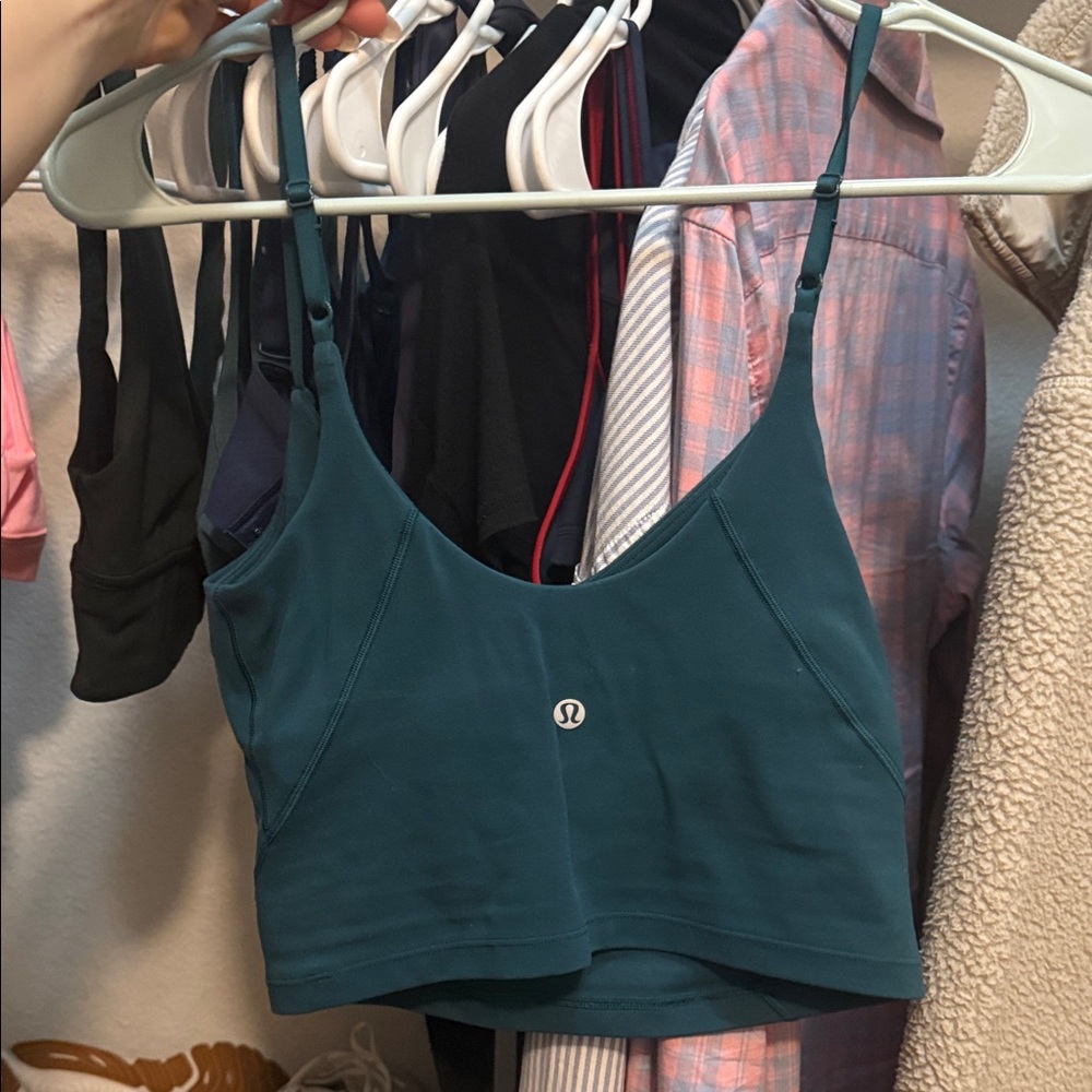 lululemon athletica Teal Tank Top